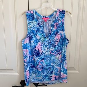 Lilly Pulitzer Essie top XXL